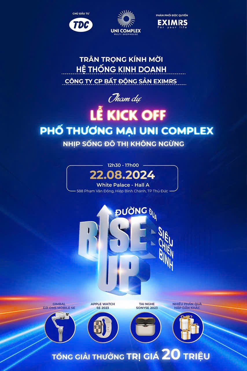 Lễ Kick Off Uni Complex Bình Dương